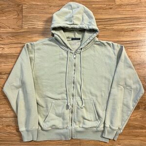 Brandy Melville light green christy hoodie